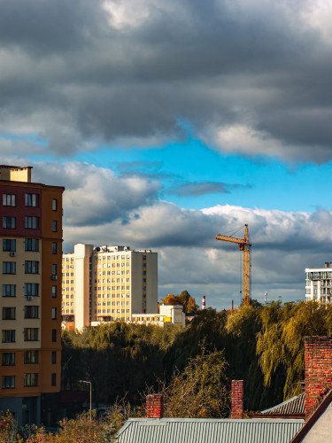 будівлі місто небо