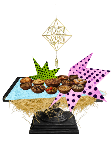 різдвяний павук, 12 страв