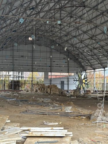 ковзанка демонтаж каркас