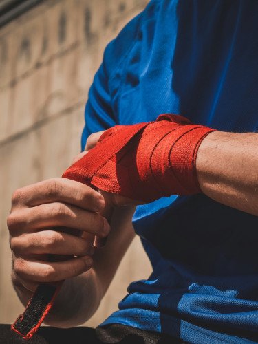 руки спортсмена