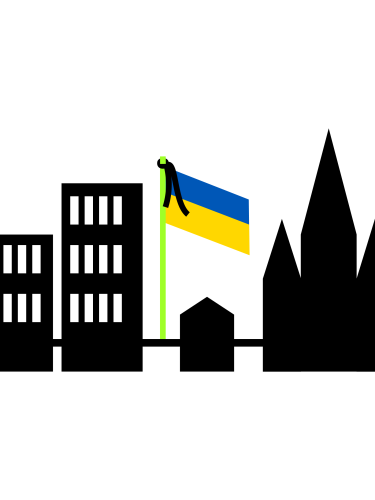 Лучанам презентували гайд про комунікацію після обстрілів і в дні пам’яті. силует міста