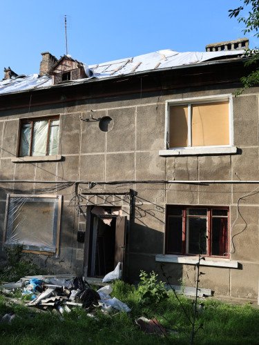 будинок після обстрілів