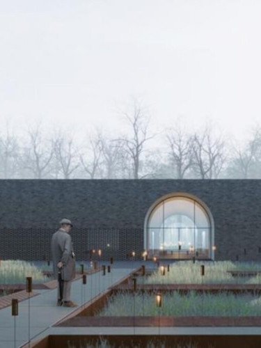 крематорій візуалізація проєкт