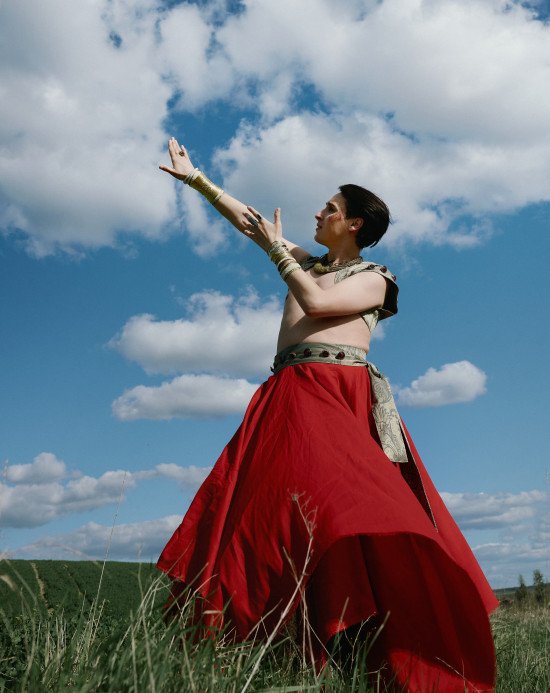 Майстриня масок — Зірка Савка. Фото: Ольга Урина.