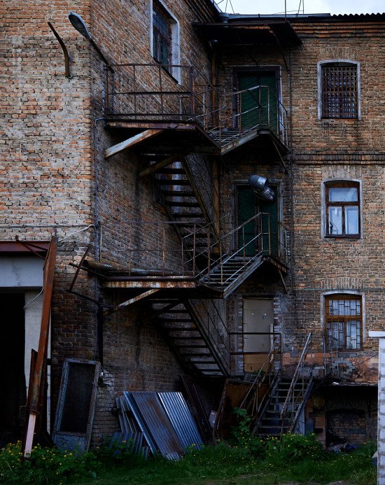 Приміщення фабрики «Лучанка» на вулиці Млиновій.