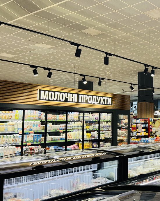 Відділи магазину. Фото із сайту Spar.