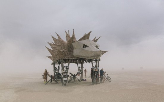 «Храм їжака» — 2023. Фото: фейсбук-сторінка The Hedgehog Temple.