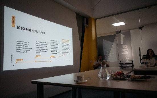 Офіс компанії «Дмитрук-Фудз» на вулиці Данила Галицького, 14.
