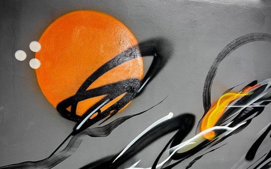 Стінопис у школі роботизованих систем SoKill.