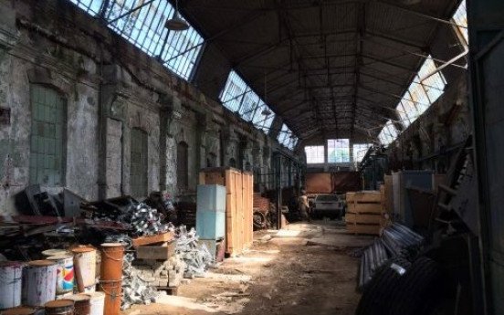 Трамвайне депо до початку робіт. Чемпіонат з дрон-рейсингу в LEM Station. Фото із соцмереж