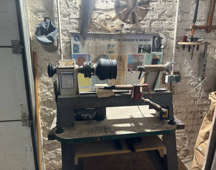 Майстерня Олександра Прохорука. Фото: Юлія Бродська. 