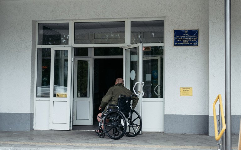 У госпіталі ветеранів на Волині модернізують відділення