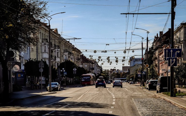 Проспект Волі у Луцьку.