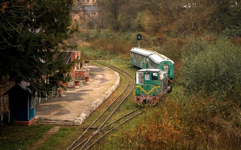 дитяча залізниця.