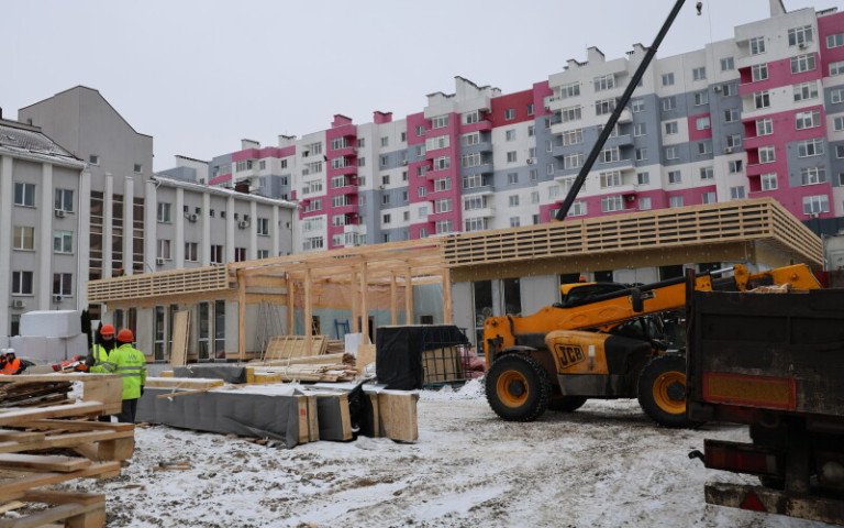 будівництво ветеранського хабу