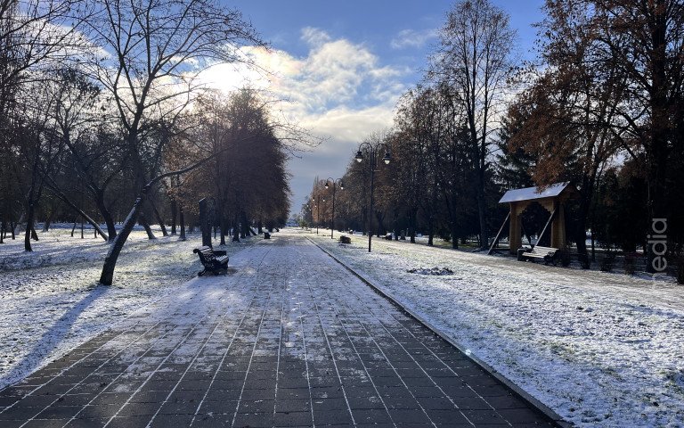 парк місто сніг