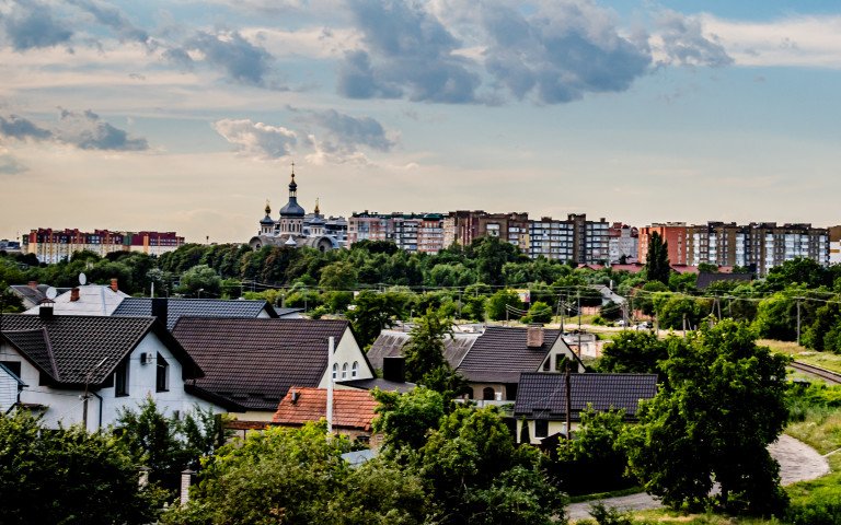 Панорама Луцька