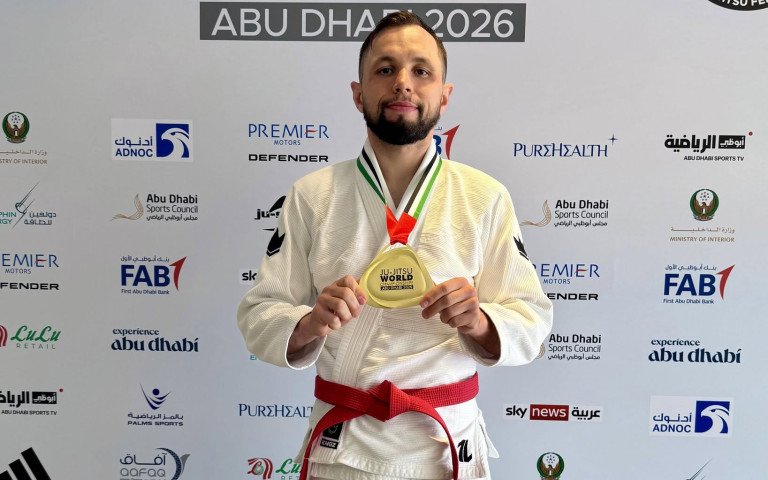 спортсмен з медаллю