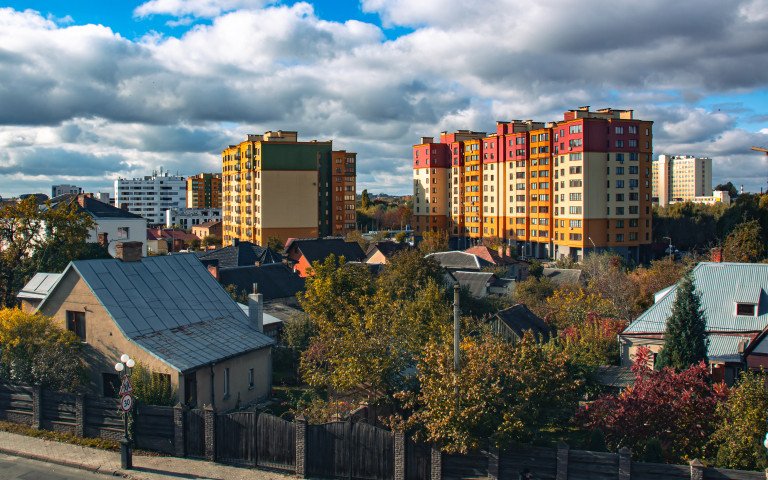 дахи будинків