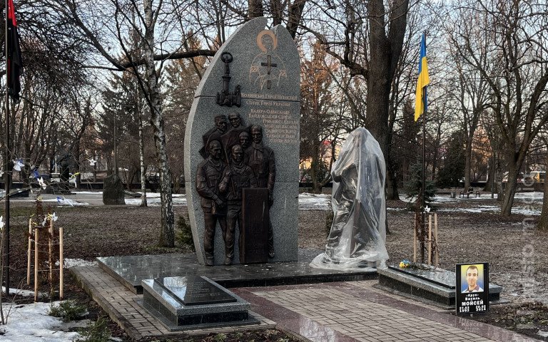 Пам’ятники на меморіалі.