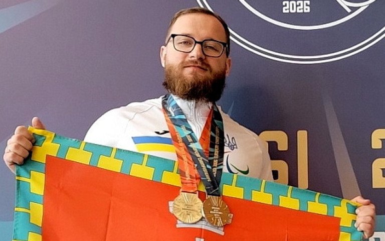 спортсмен з нагородою