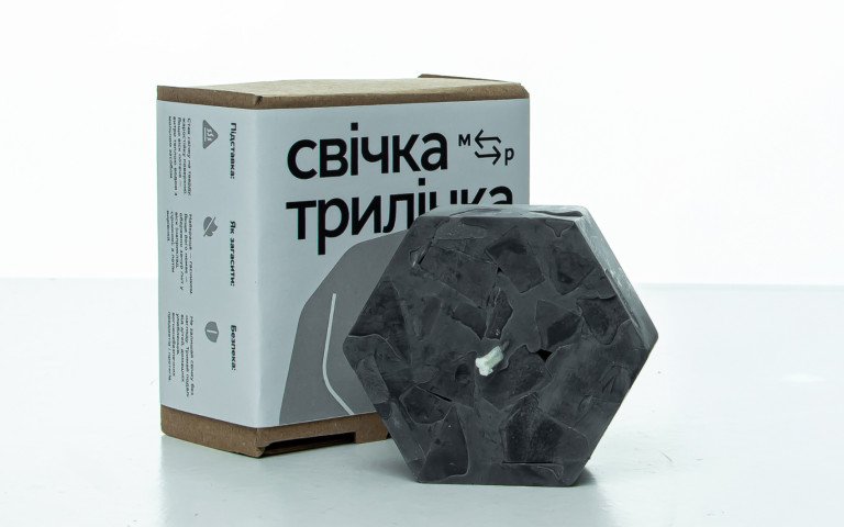свічка у формі трилінки