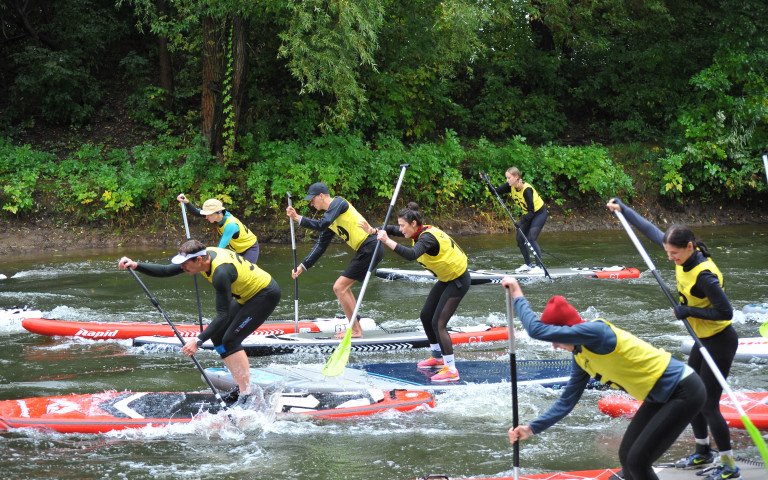 Лучан запрошують на марафон на SUP-дошках. змагання на SUP-дошках
