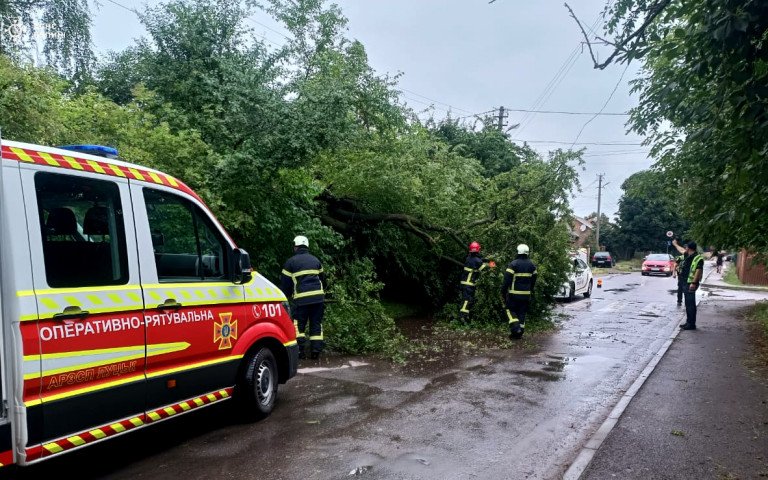 Ліквідація наслідків рятувальники гроза наслідки