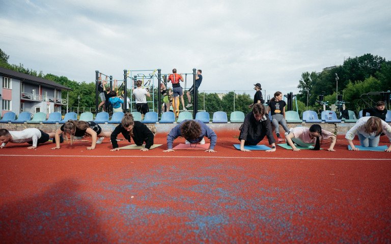 Відкрите тренування проєкту «Місто, рухайся!» у Луцьку перенесли через російську атаку