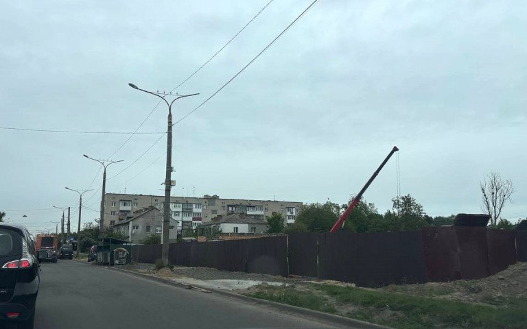 вулиця будівництво