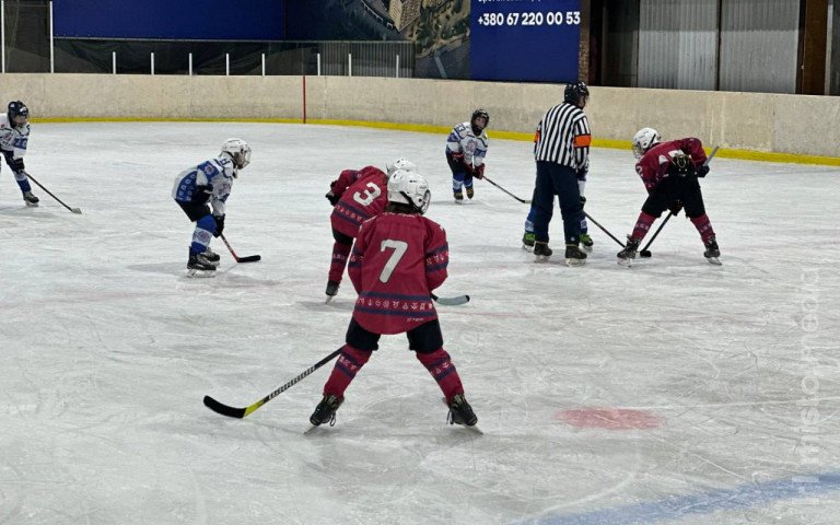 хокеїсти на ковзанці