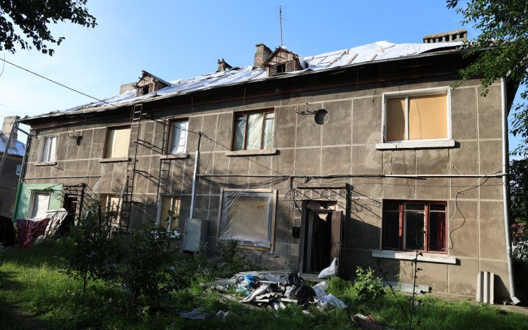 будинок після обстрілів