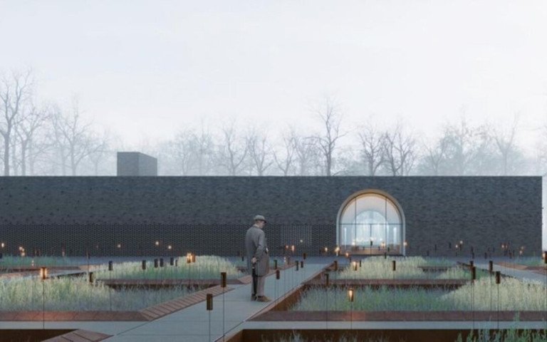 крематорій візуалізація проєкт