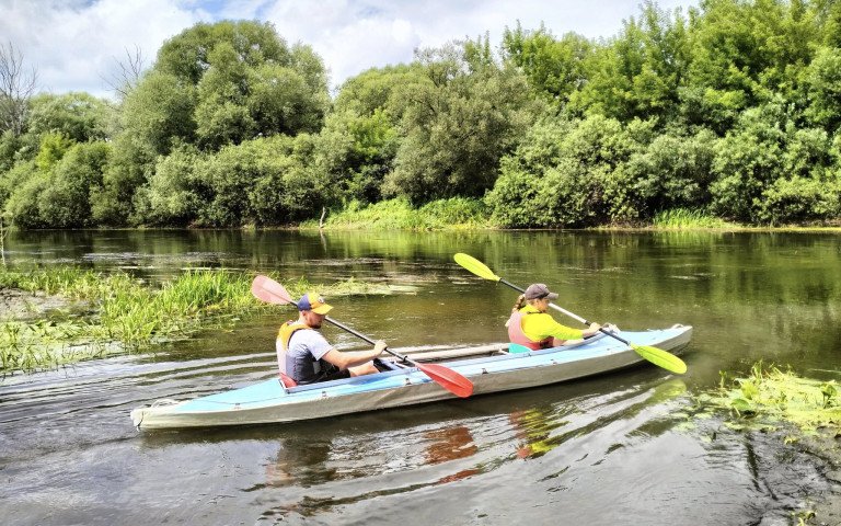 У Рокинях відбудеться фестиваль на воді Двоє людей на байдарці