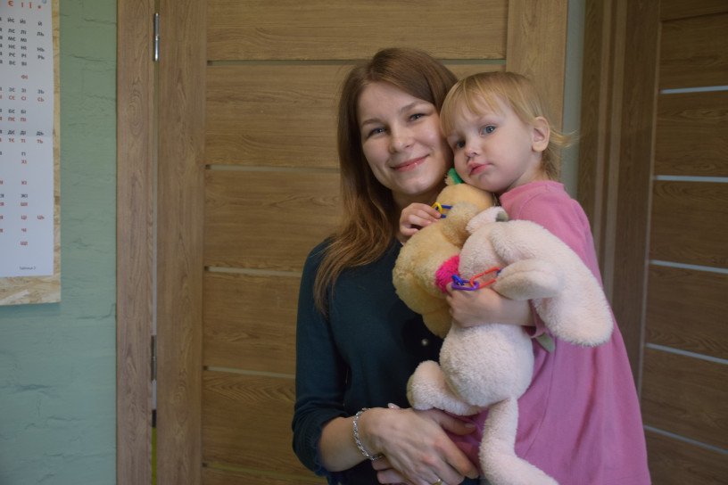 Юлія Шамрило з донькою Юлія Шамрило з донькою