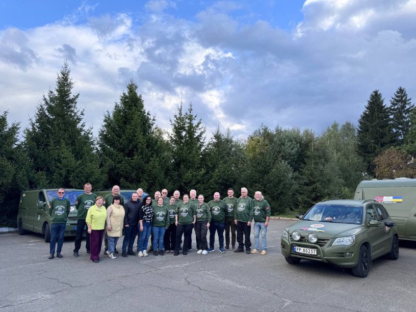 Передане авто від Норвегії. 