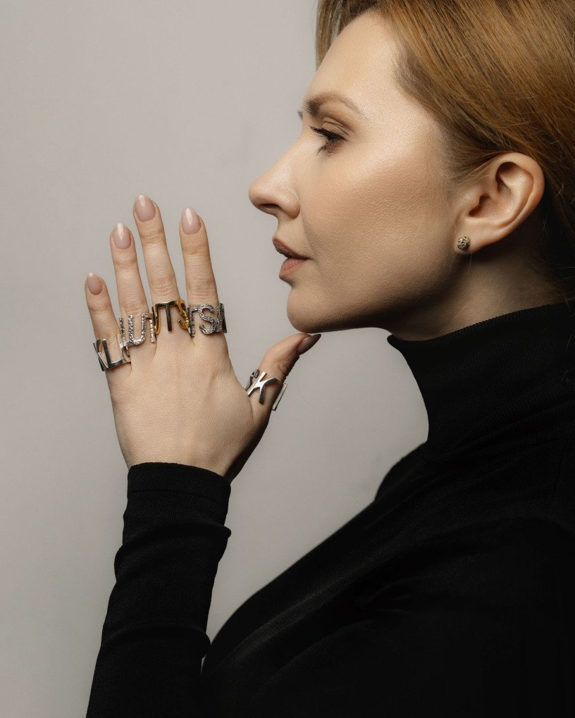 Обличчя колекції — Катерина Мойсіюк. Фото: Віктор Голіков.