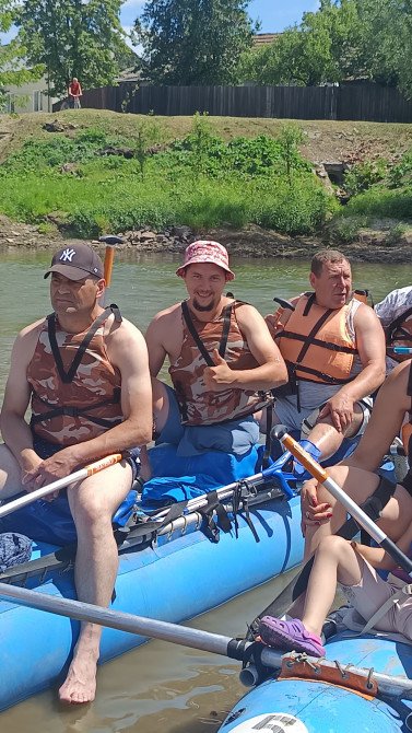 Під час сплаву річкою Дністер