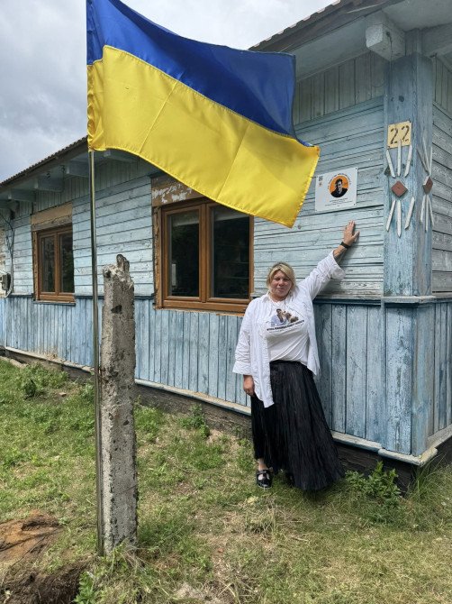 Мати воїна, українська художниця — Тетяна Мялковська